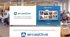 Desktop Screenshot of aircastmobile.com