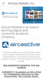 Mobile Screenshot of aircastmobile.com